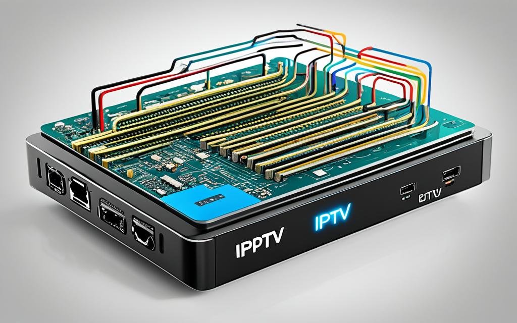 fonctionnement d'un boîtier IPTV